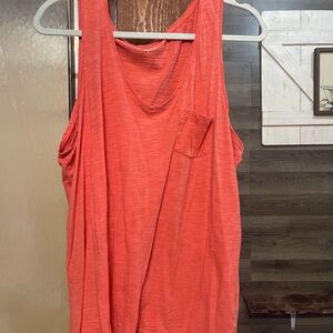 Old Navy Women's Bright Coral Tank Top